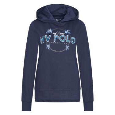 Felpa con cappuccio HV Polo Jane Blu navy