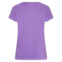 T-shirt Favouritas Tech manica corta HV Polo Lilla reale Viola