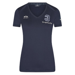 T-shirt Favouritas Tech manica corta HV Polo Blu navy