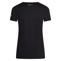 T-shirt Favouritas Tech manica corta HV Polo Nero T-shirt Favouritas Tech manica corta HV Polo Nero