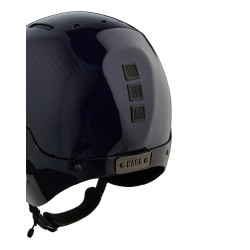 Casque d'équitation NACA Gravity XP carbone Bleu brillant carbone