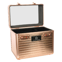Box per la toelettatura Imperial Riding Shiny Classic small Oro rosa Nero Box per la toelettatura Imperial Riding Shiny Classic small Oro rosa Nero
