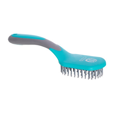 Spazzola per criniera e coda Imperial Riding Boomerang Giada Blu Spazzola per criniera e coda Imperial Riding Boomerang Giada Blu