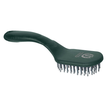 Spazzola per criniera e coda Imperial Riding Boomerang Verde foresta Spazzola per criniera e coda Imperial Riding Boomerang Verde foresta
