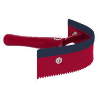 Coltello termico curvo in PVC con gomma Imperial Riding Tango Rosso