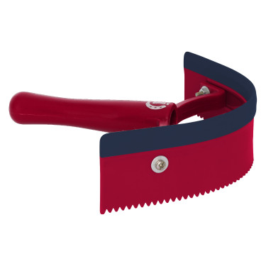 Coltello termico curvo in PVC con gomma Imperial Riding Tango Rosso