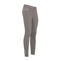 Pantaloni da equitazione Imperial Riding El Capone a vita alta FullGrip Grigio scuro