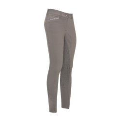 Pantaloni da equitazione Imperial Riding El Capone a vita alta FullGrip Grigio scuro