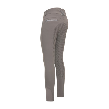 Pantaloni da equitazione Imperial Riding El Capone a vita alta FullGrip Grigio scuro