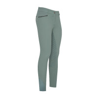 Pantaloni da equitazione Imperial Riding El Capone a vita alta FullGrip Rosso tango