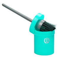Pennello per grasso per zoccoli con vasetto Imperial Riding Giada Blu