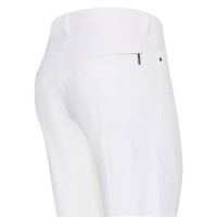 Pantaloni da equitazione Euro-Star Dynamic Air FullGrip uomo Bianco