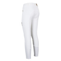Pantaloni da equitazione Euro-Star Estelle FullGrip donna Bianco