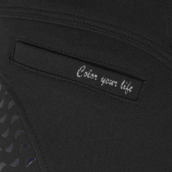 Pantaloni da equitazione Easy Rider Macy FullGrip Nero