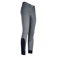 Pantaloni da equitazione Euro-Star Energy Slim FullGrip donna Titanio