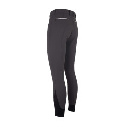 Pantaloni da equitazione Easy Rider Victor KneeGrip uomo Grigio corvo