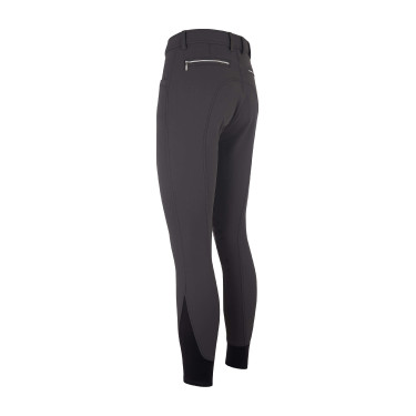 Pantaloni da equitazione Easy Rider Victor KneeGrip uomo Grigio corvo
