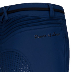 Pantaloni da equitazione Easy Rider Maria Fullgrip Blu navy