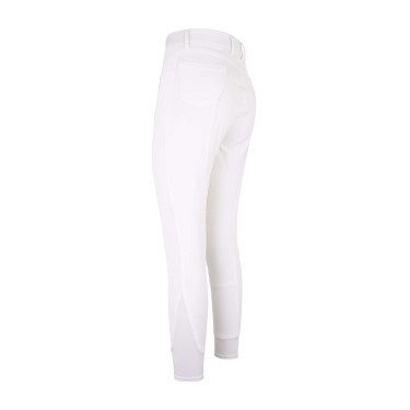 Pantaloni da equitazione Easy Rider Evita FullGrip Bianco Pantaloni da equitazione Easy Rider Evita FullGrip Bianco