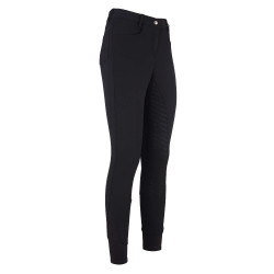 Pantaloni da equitazione Easy Rider Evita FullGrip Nero