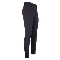 Pantaloni da equitazione Easy Rider Evita FullGrip per bambini Blu navy