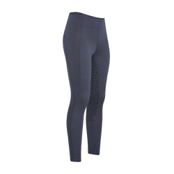Leggings da equitazione Easy Rider Livia FullGrip Blu navy
