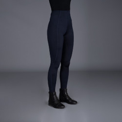 Leggings da equitazione Easy Rider Livia FullGrip Blu navy