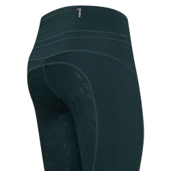 Leggings da equitazione Easy Rider Dietse FullGrip Donna Verde teal