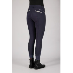 Pantaloni da equitazione Easy Rider Carice FullGrip Blu navy Pantaloni da equitazione Easy Rider Carice FullGrip Blu navy