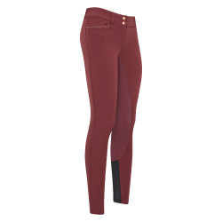 Pantaloni da equitazione Euro-Star Arielle Fashion FullGrip Zinfadel Bordeaux