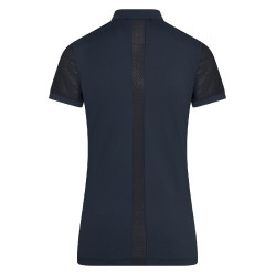 Top con mezza zip Euro-Star Valentina Blu navy