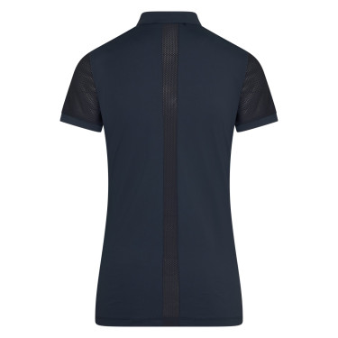 Top con mezza zip Euro-Star Valentina Blu navy
