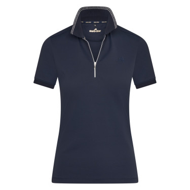 Polo con mezza zip Euro-Star Gina
