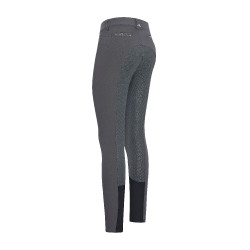 Pantaloni da equitazione Euro-Star Arista Fashion Diamond FullGrip Periscopio Grigio