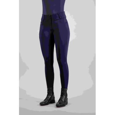 Pantaloni da equitazione Euro-Star Indigo a vita alta Full Pantaloni da equitazione Euro-Star Indigo a vita alta Full