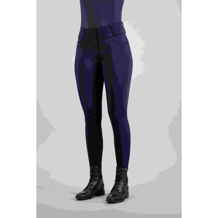 Pantaloni da equitazione Euro-Star Indigo a vita alta Full Pantaloni da equitazione Euro-Star Indigo a vita alta Full
