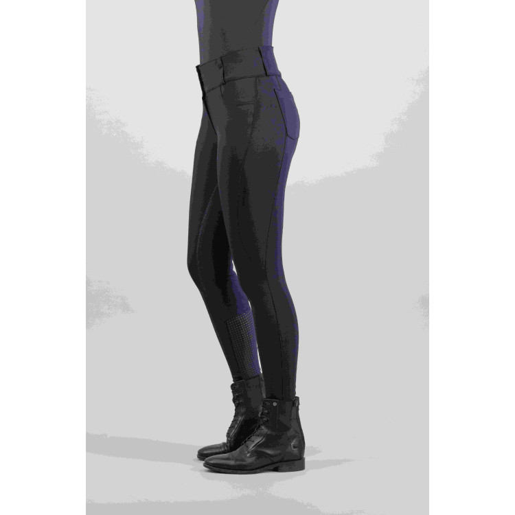 Pantaloni da equitazione Euro-Star Indigo a vita alta Full Pantaloni da equitazione Euro-Star Indigo a vita alta Full