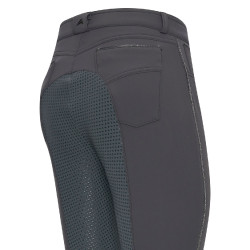 Pantaloni da equitazione Euro-Star Indigo Diam. Softshell FullGrip Periscopio Grigio Pantaloni da equitazione Euro-Star Indigo Diam. Softshell FullGrip Periscopio Grigio