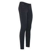Pantaloni da equitazione Euro-Star Indigo Diam. Softshell FullGrip Nero