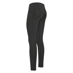 Leggings da equitazione Easy Rider Lana FullGrip Nero