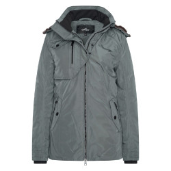 Parka giacca Euro-Star Lajana Castano scuro Blu