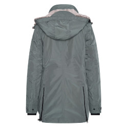 Parka giacca Euro-Star Lajana Castano scuro Blu