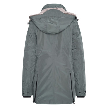 Parka giacca Euro-Star Lajana Castano scuro Blu