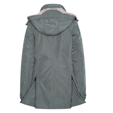 Parka giacca Euro-Star Lajana Castano scuro Blu