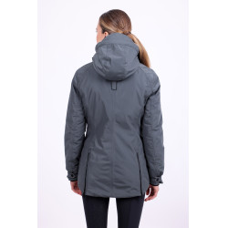 Parka giacca Euro-Star Lajana Castano scuro Blu