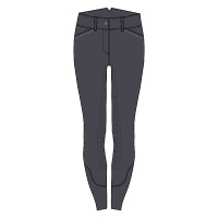 Pantaloni da equitazione Easy Rider Emilie FullGrip Periscopio Grigio Pantaloni da equitazione Easy Rider Emilie FullGrip Periscopio Grigio