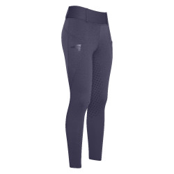Leggings da equitazione Easy Rider Don FullGrip Blu navy