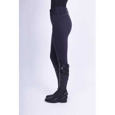 Leggings da equitazione Easy Rider Don FullGrip Blu navy