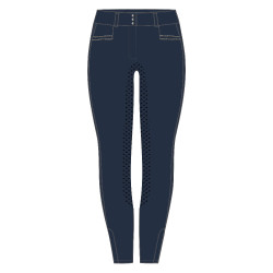 Pantaloni da equitazione Easy Rider Amara FullGrip Blu navy
