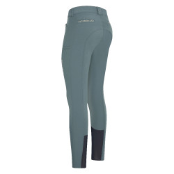 Pantaloni da equitazione Euro-Star Arista Fashion dia. FullGrip Castano scuro Blu